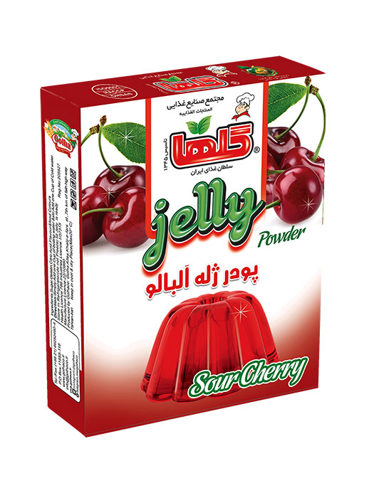 پودر ژله آلبالو  – جعبه
